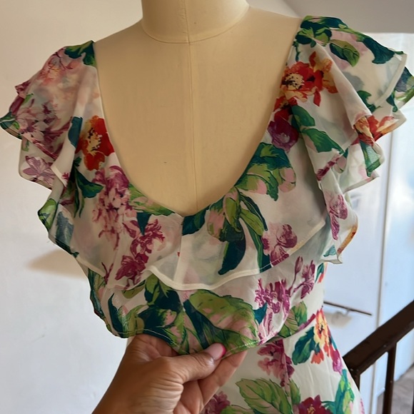 summer dress with ruffles - Picture 5 of 7